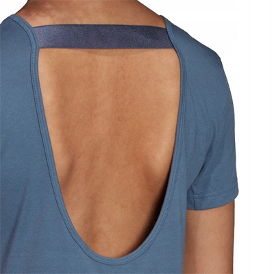KOSZULKA DAMSKA ADIDAS MOTION TEE BLUE EH6438 R M Płeć kobieta