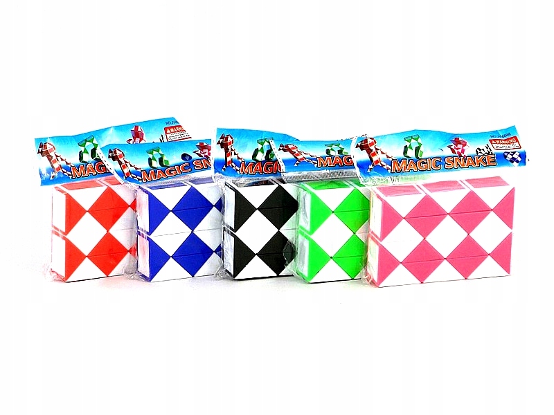 Kostka układanka gra logiczna wąż Typ Podstawa