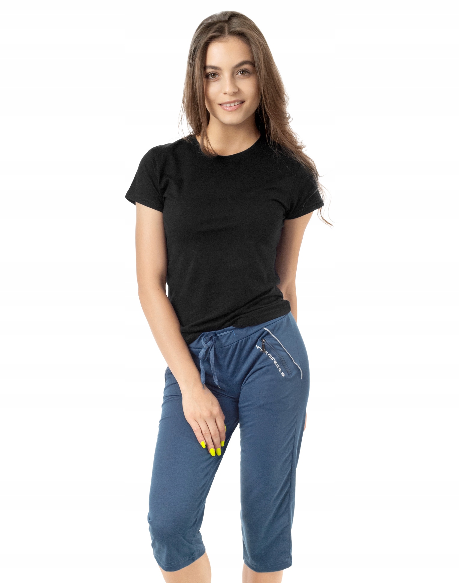 

Rybaczki Capri Krótkie Spodenki Damskie 815-08 3XL