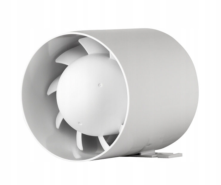 Wentylator AXIAL silent quiet cichy growbox 125mm