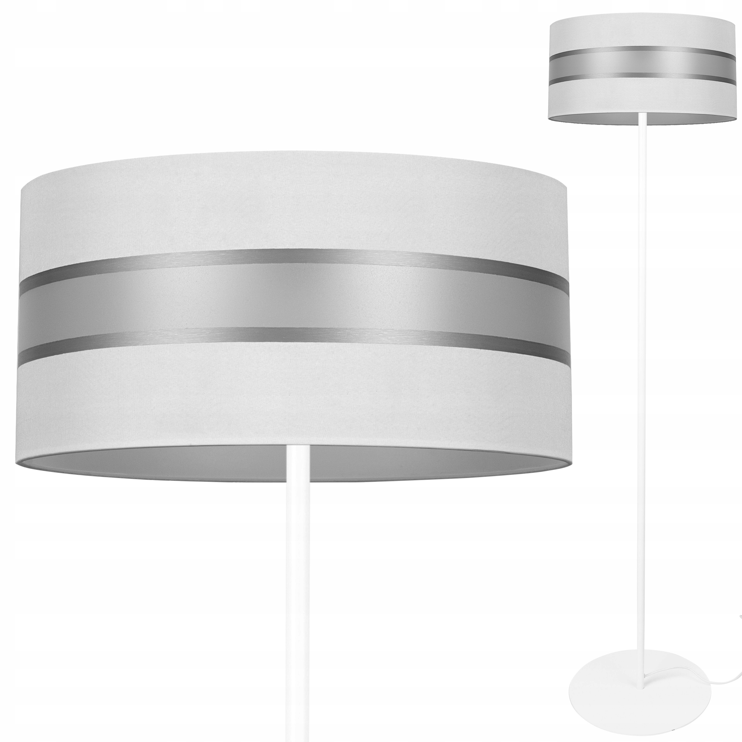 Moderná Stojaca Podlahová Lampa S Tienidlom 40 CM Led