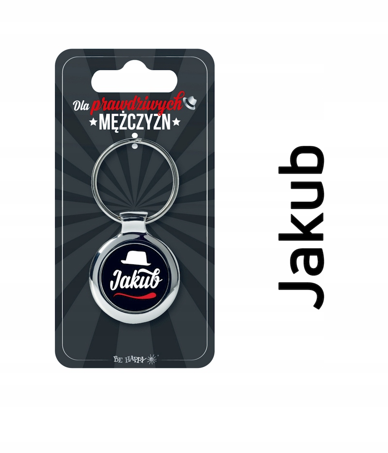 

Brelok metalowy "Jakub"