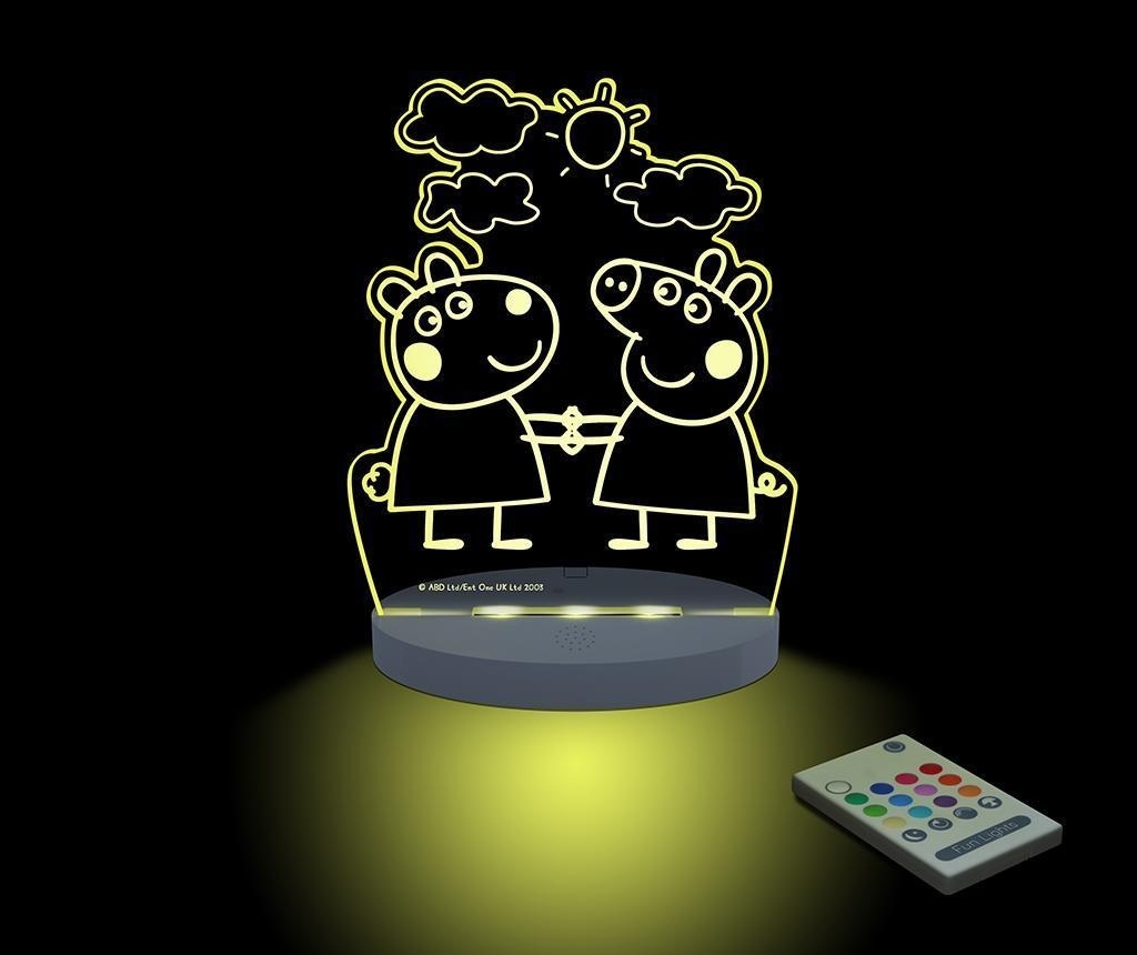 LAMPKA NOCNA-CZUWAJĄCA LED Aloka*ŚWINKA PEPA_SUZY* Bohater Inny