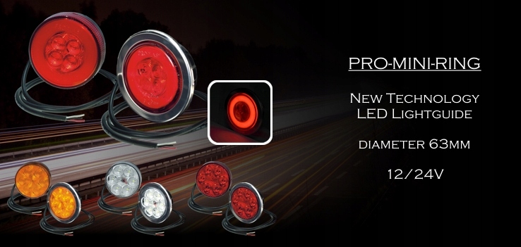 LAMPA PRZECIWMGIELNA DIODA LED 12/24V PROPLAST Numer katalogowy części 40054522