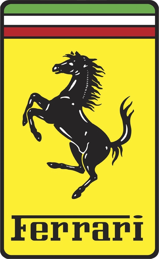 

Naklejka na Samochód Logo Ferrari 10X6CM