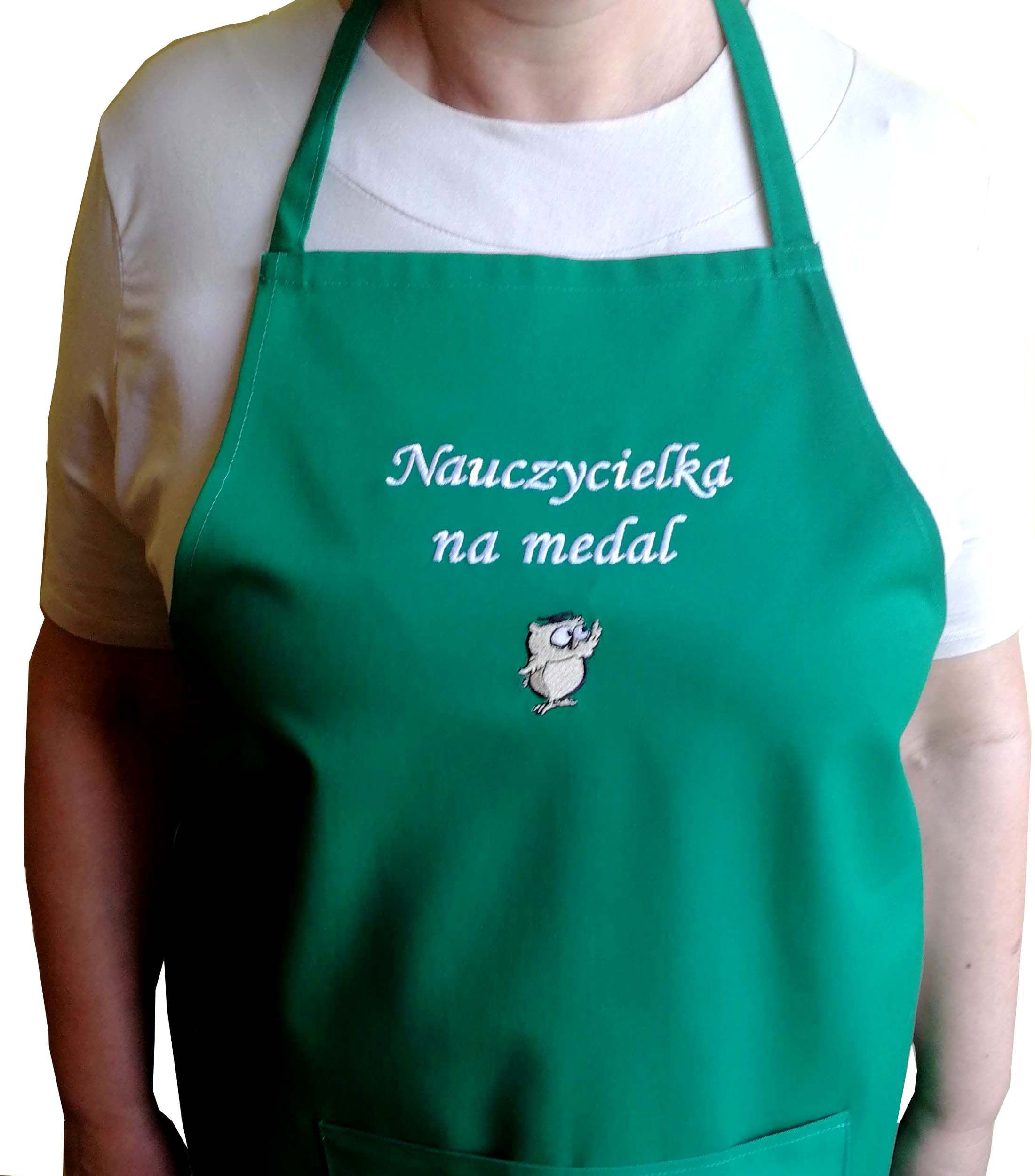 Dárek k Ukončení Školního Roku Pro Vychovatelku, zástěra s výšivkou