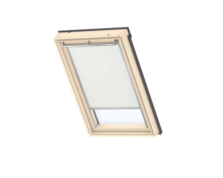 Zatemňovací roleta Velux, M08, Béžová s hliníkovými vodícími lištami