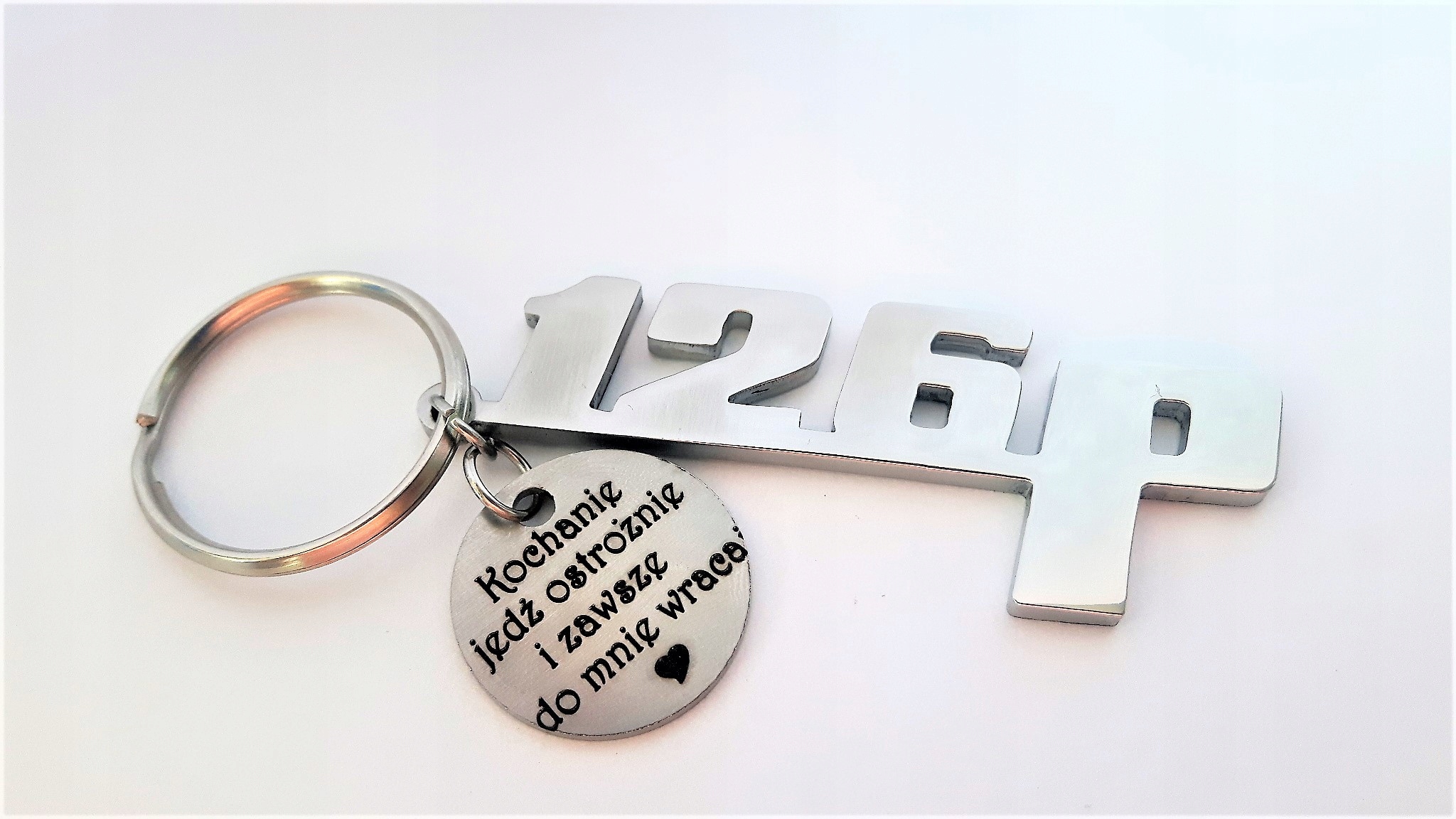 

Fiat 126P Maluch Polski Fiat Brelok Grawer Prezen