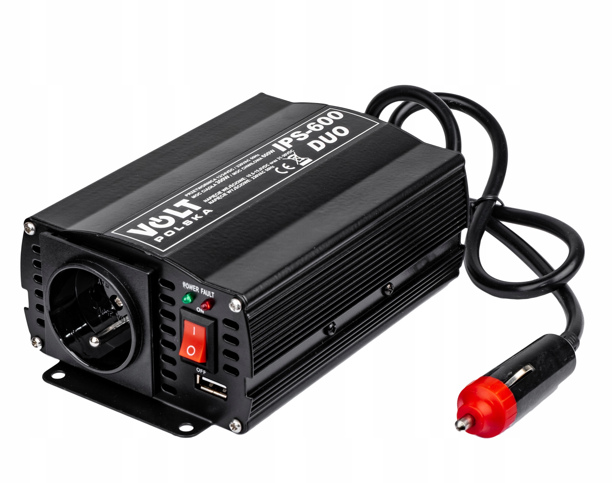 

Przetwornica Napięcia Samochodowa 12V 24V 230V Duo