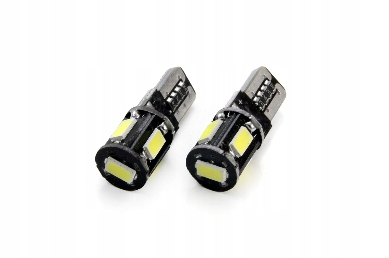 

Żarówki W5W 5SMD 5730 Canbus T10 12V Białe Kpl