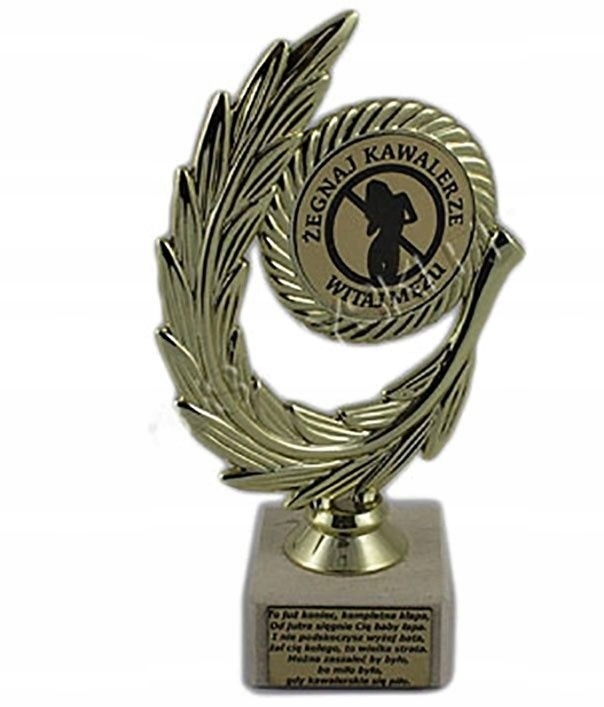 

Statuetka na Wieczór Kawalerski Wieniec