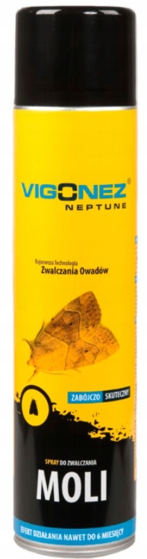 

Spray Na Mole Spożywcze I Odzieżowe Vigonez 600ML