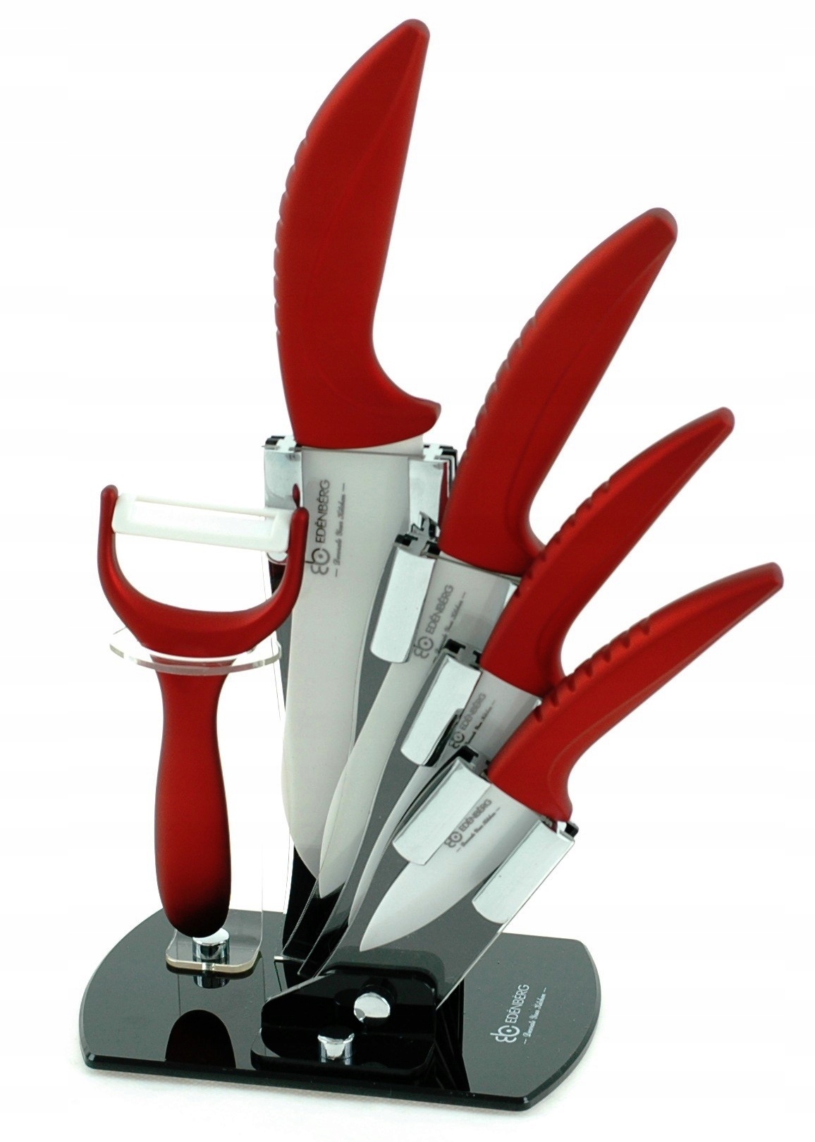 

Zestaw Noży Nóż Obierak Stojak na Noże Ceramiczne