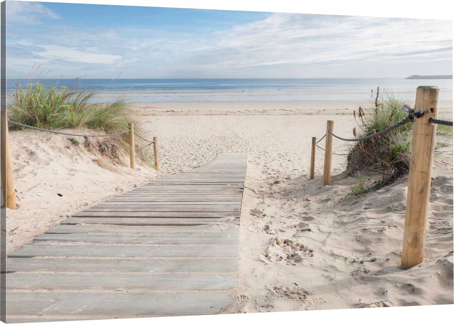 

Obraz Na Płótnie Do Salonu Plaża Morze 100x70