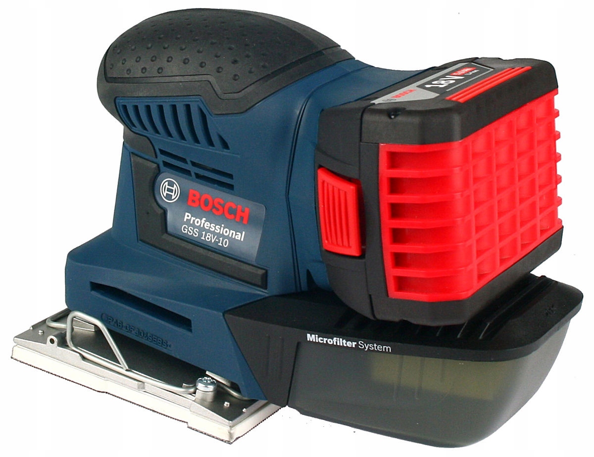 SZLIFIERKA OSCYLACYJNA GSS 18V-10 BOSCH 2x5,0Ah Kod producenta 06019D0201