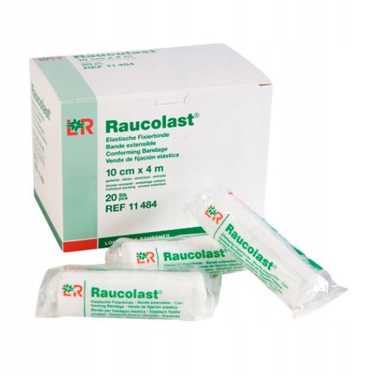 

Raucolast elast.bandaż podtrzym.10cm x 4m -20 szt.
