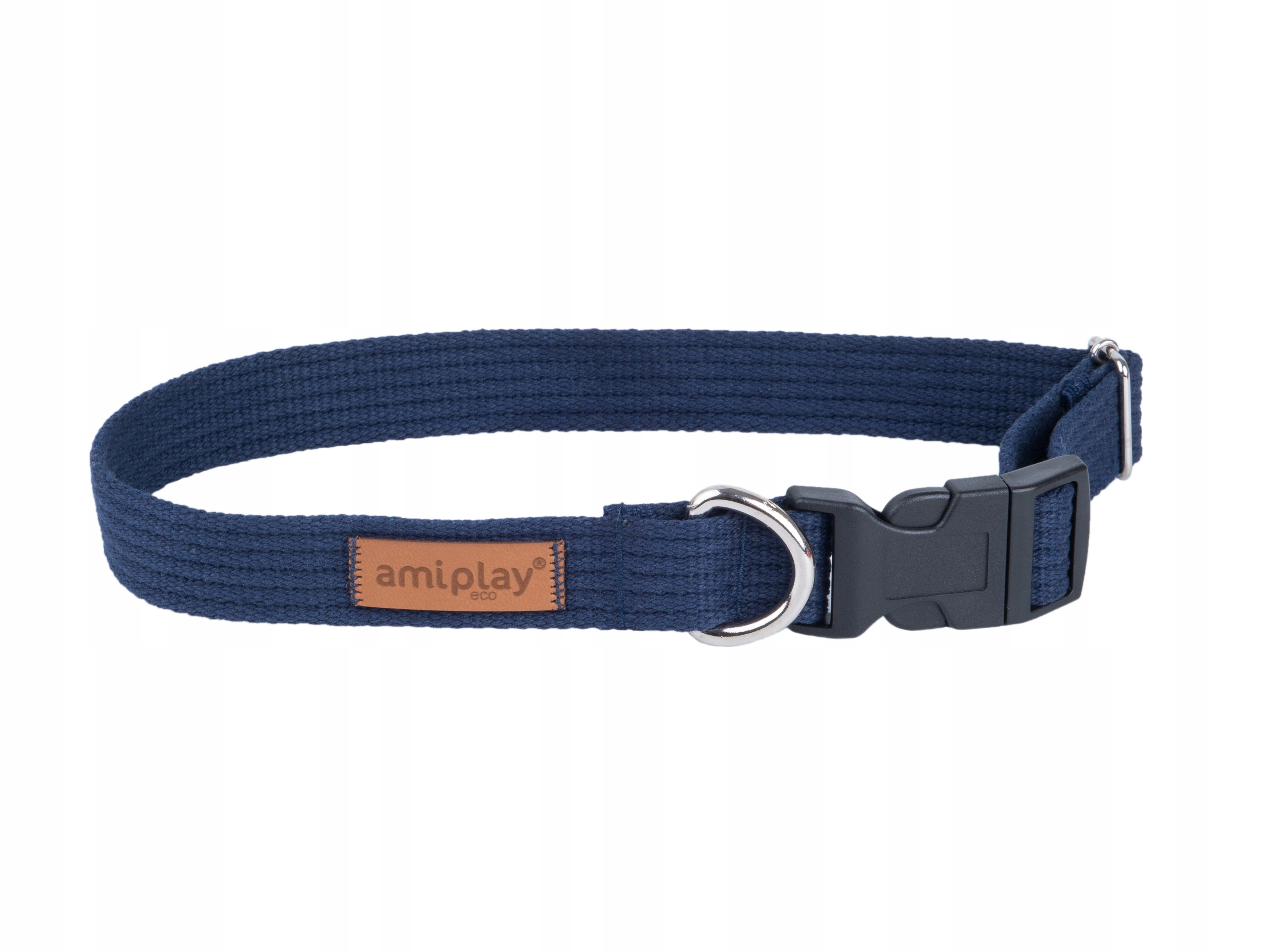 

amiplay Obroża regulowana Cotton M Granatowa