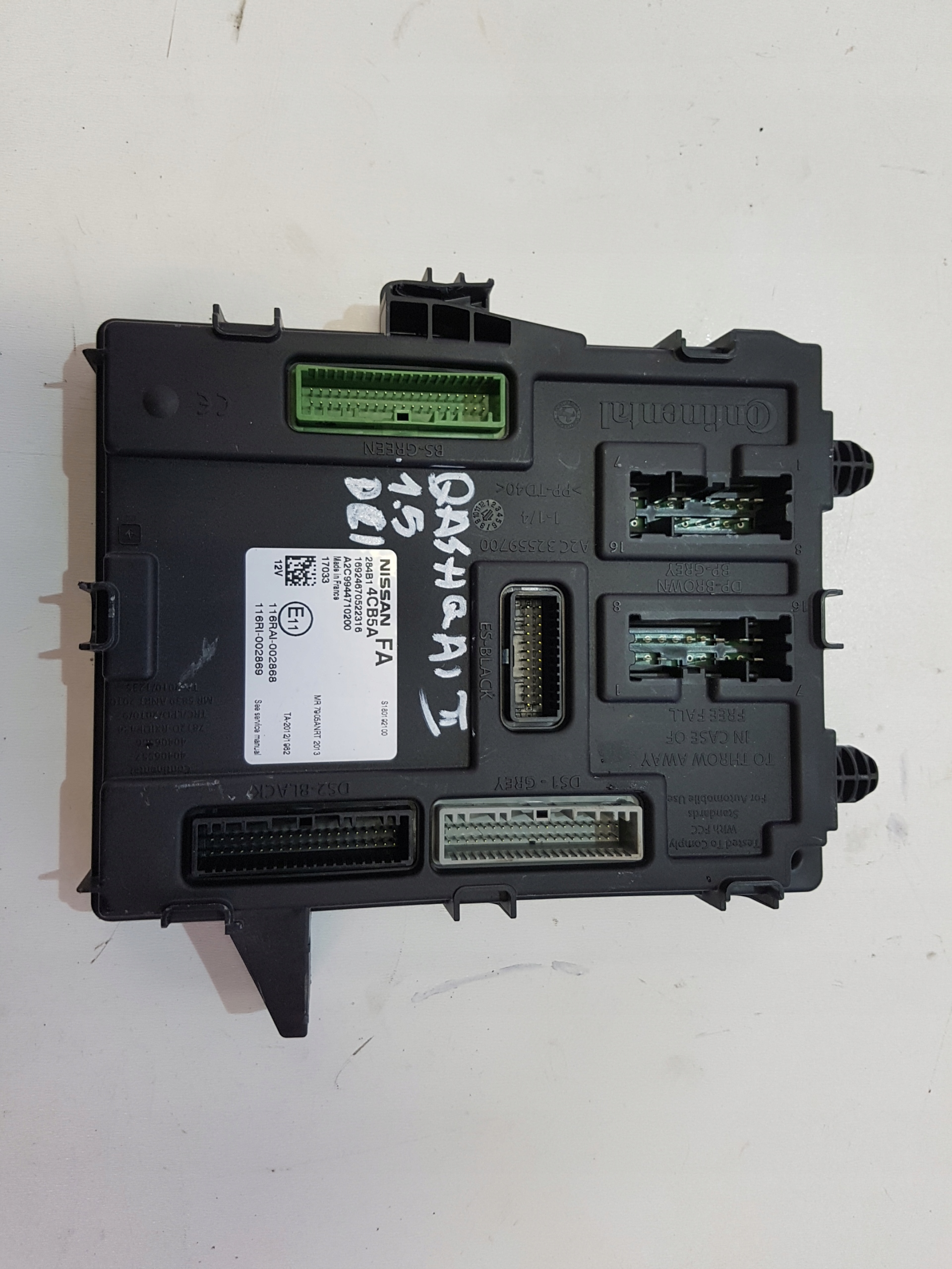 284b14cb5a - QASHQAI II J11 1.5 dCi модуль драйвера BSI