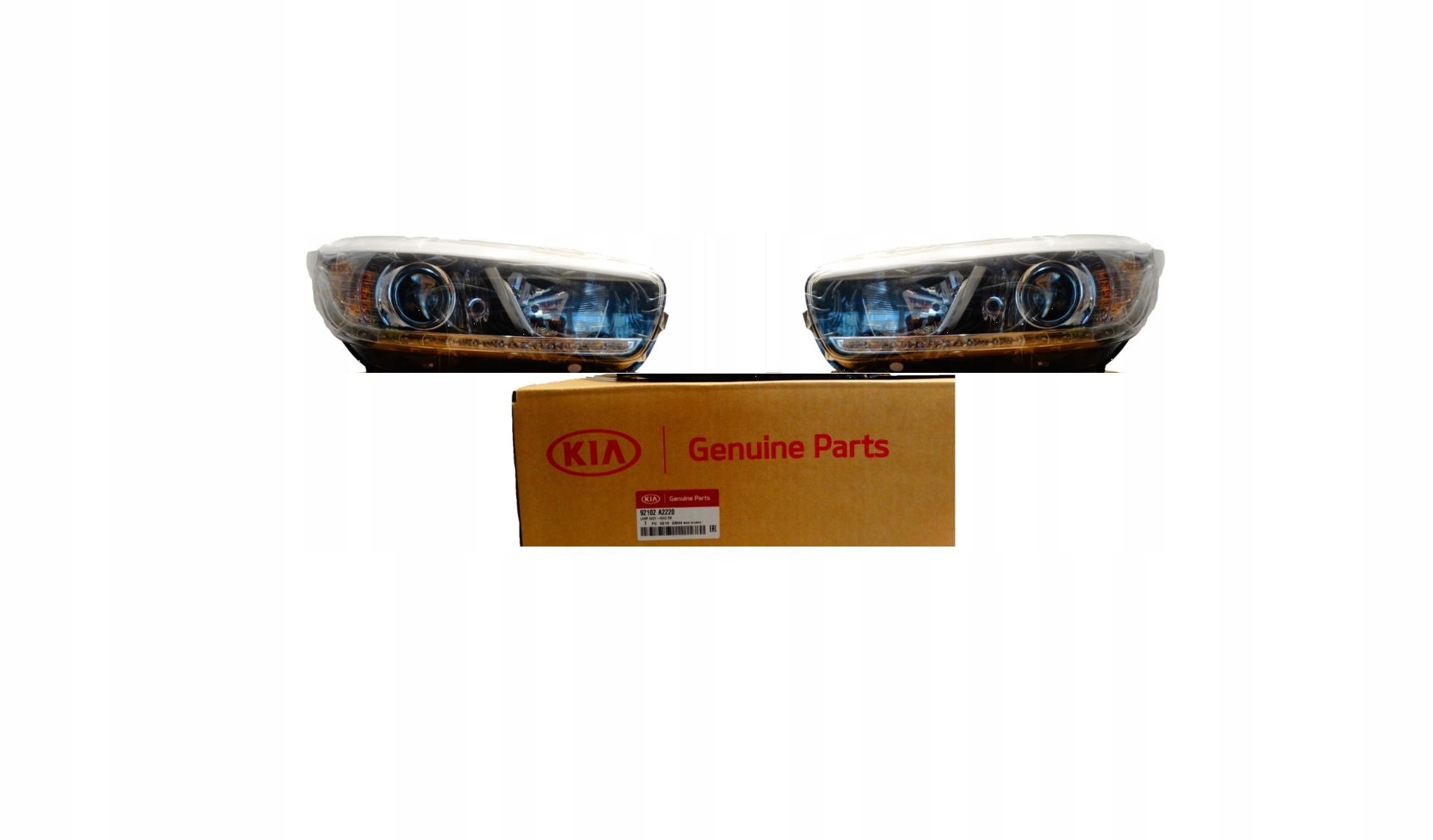 REFLEKTOR LAMPA PRZÓD PRZEDNIA LEWY LUB PRAWY KIA CEED JD 2012-2018