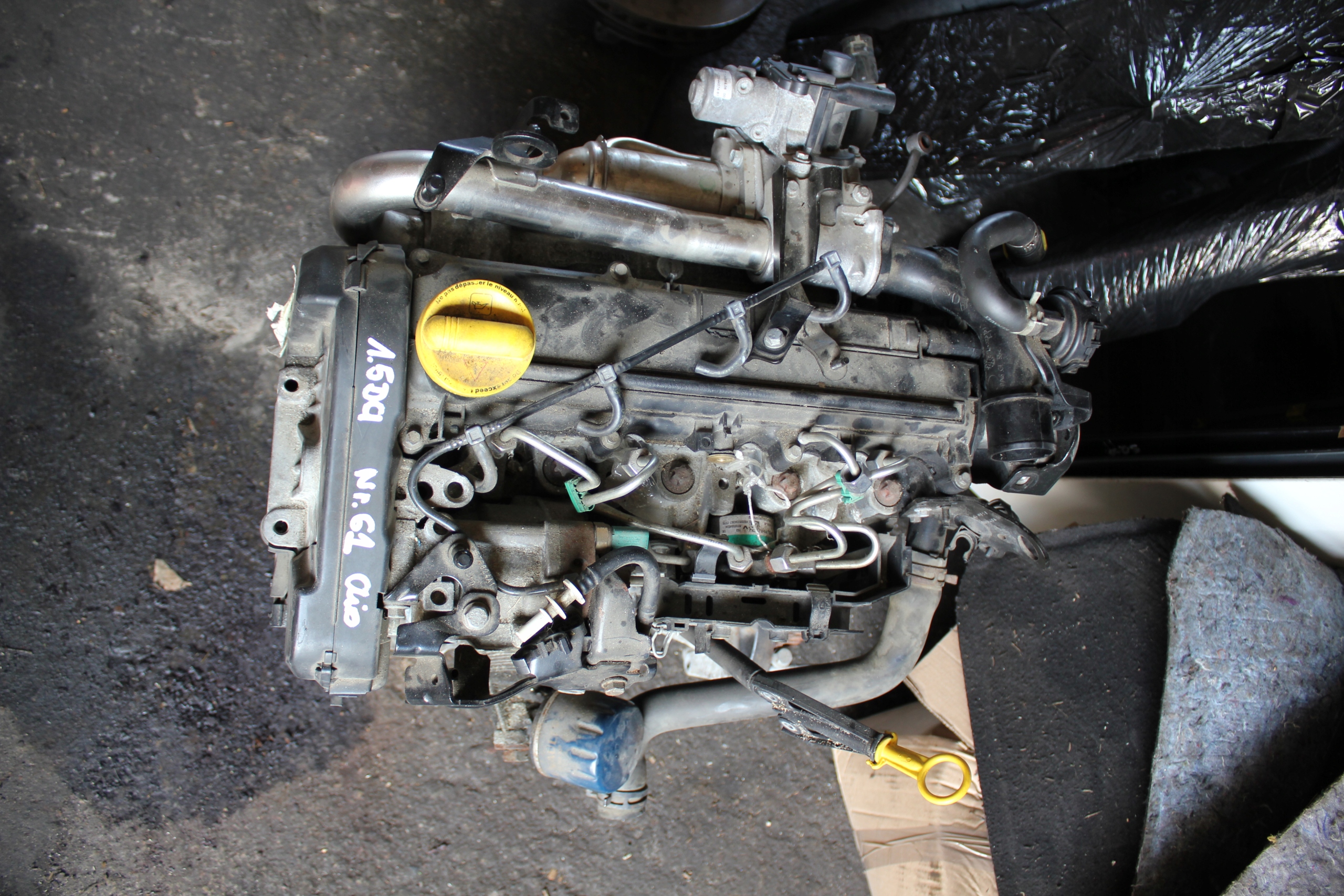 renault oe K9KT766 Двигатель