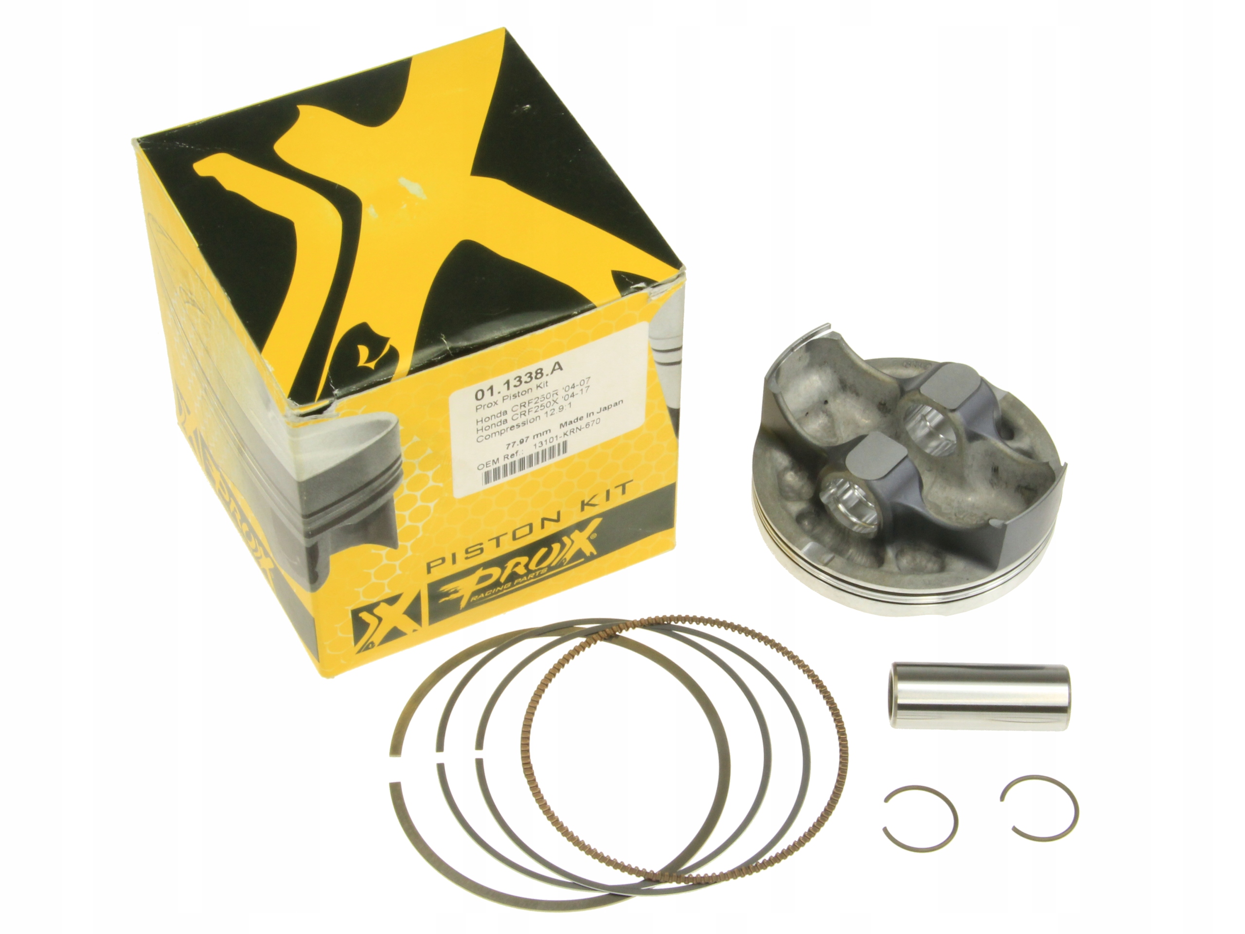 01.1338.A - Поршень PROX kpl 77,97 мм HONDA CRF 250-R 04-09 250-X