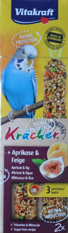 Vitakraft Kracker kolby morela figa dla małych papug