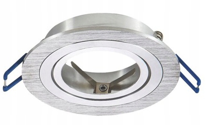 ZESTAW OPRAWA HALOGENOWA ALUMINIUM + LED GU10 5W Marka LED-ONE