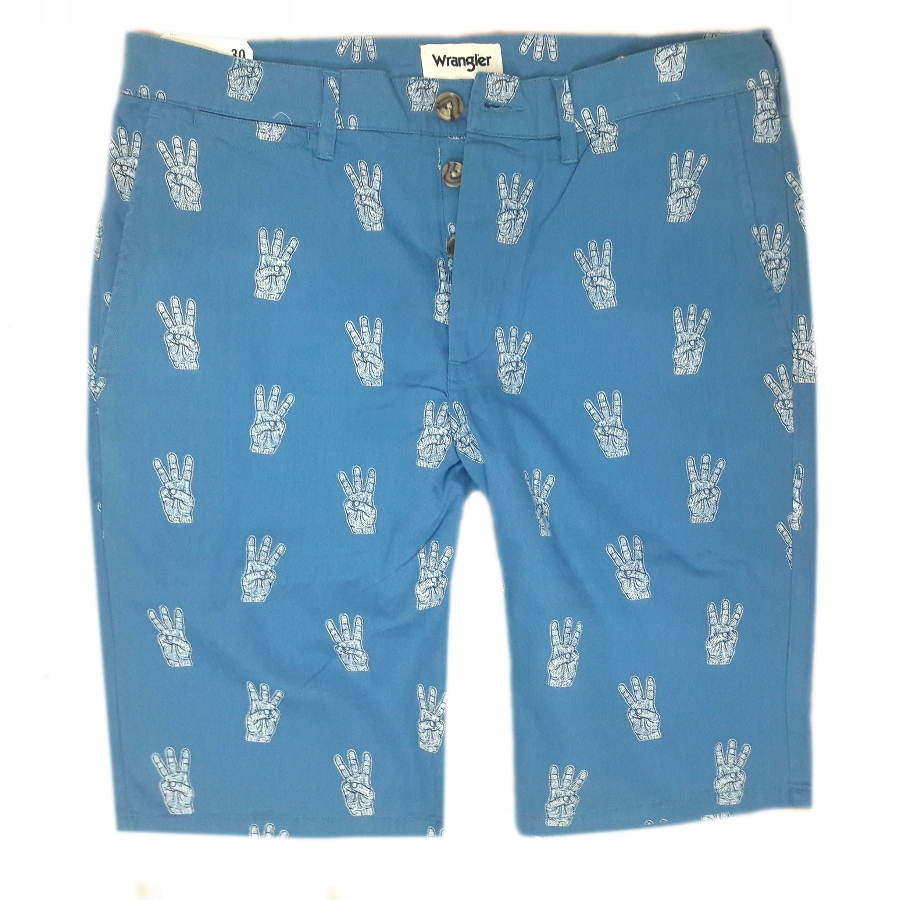 

Spodenki Wrangler Chino Short Riviera Blue W34
