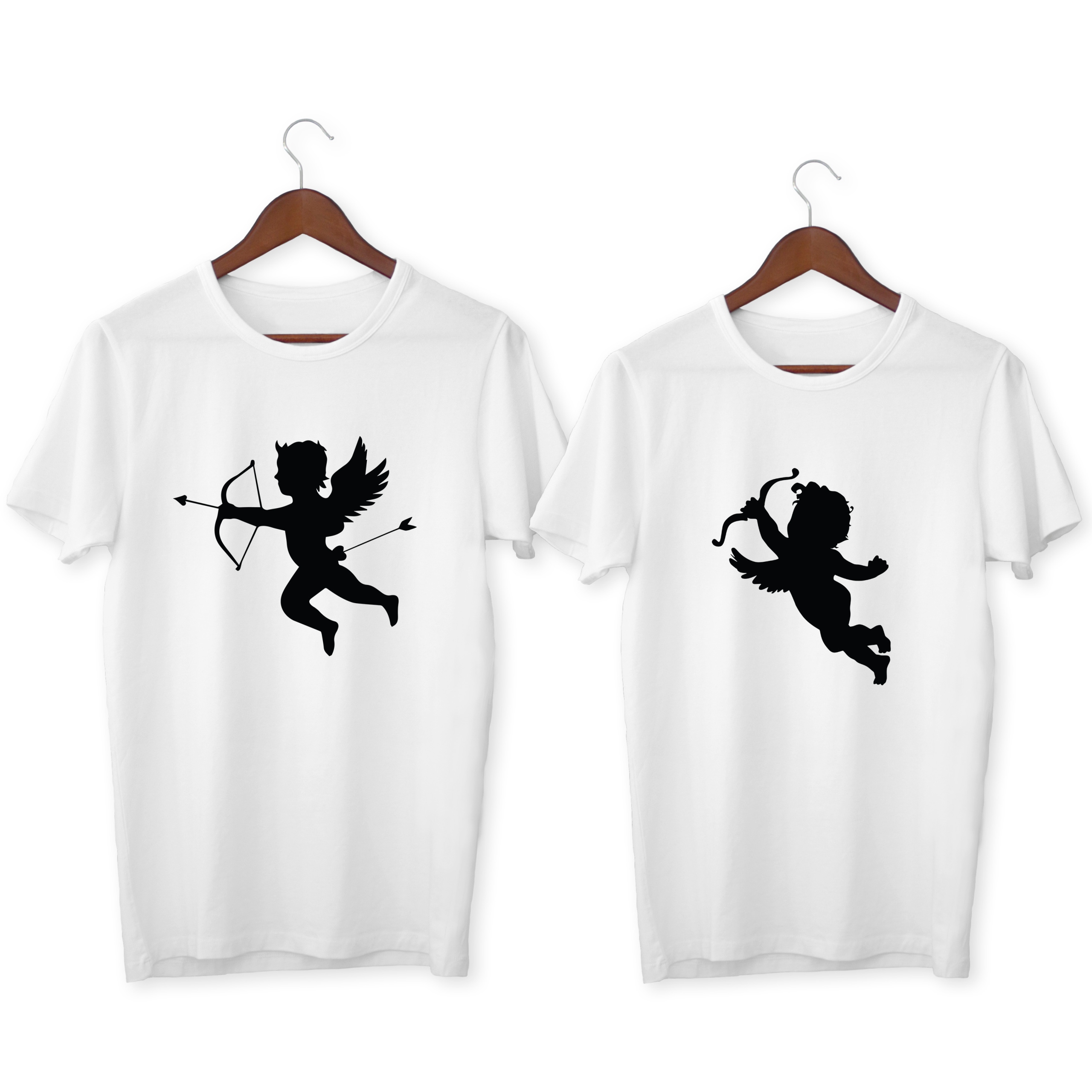 

Tshirt Dla Pary Z Amorek Zabawna Śmieszna Miłość