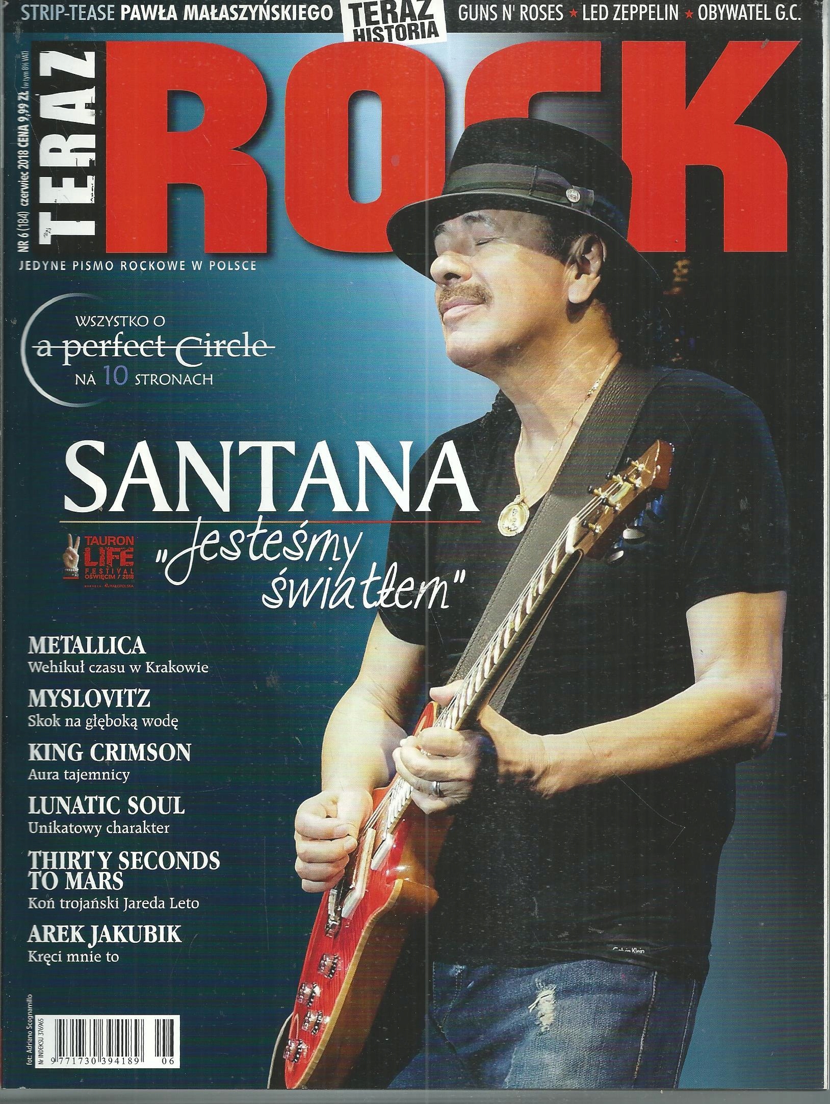 Teraz rock nr.6(184) czerwiec 2018