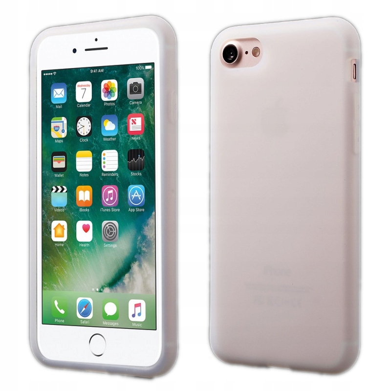 

Silikonowe Etui Case Iphone 5 5S Se Bialy Candy !!