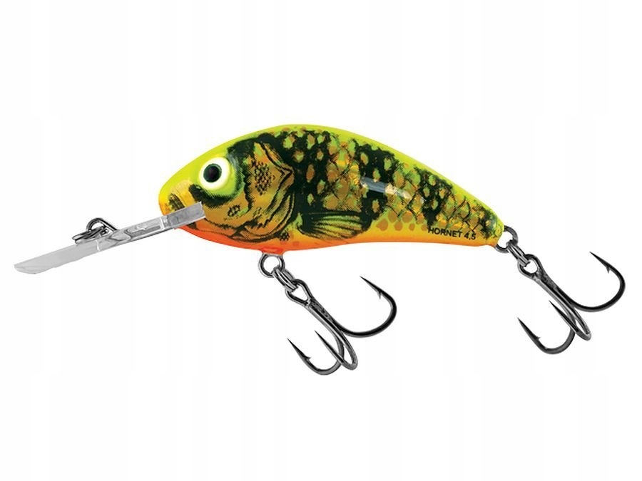 

Wobler Salmo Hornet Rattlin 4,5 Gfp Unikat