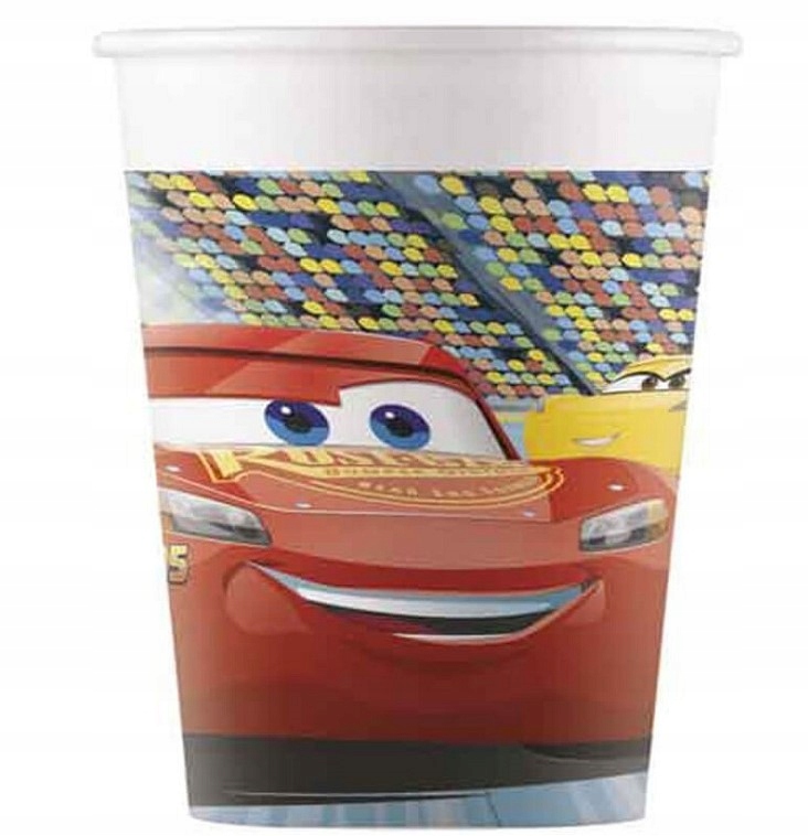 

Kubeczki plastikowe Cars Auta 200 ml, 8 szt./982