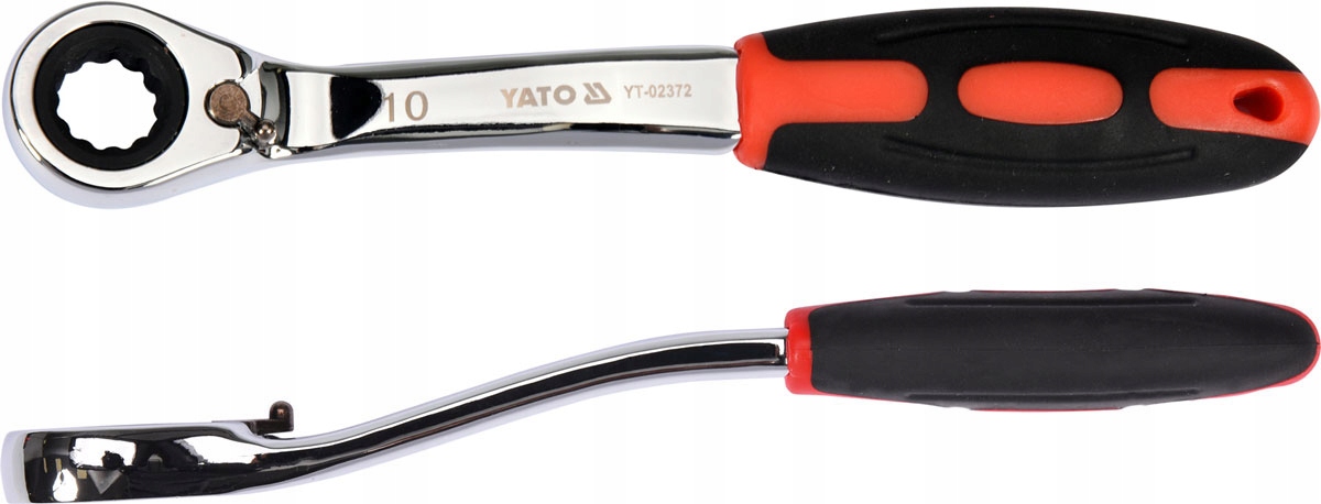 

Yato Klucz Oczkowy 10mm Grzechotka Odgięty CrV