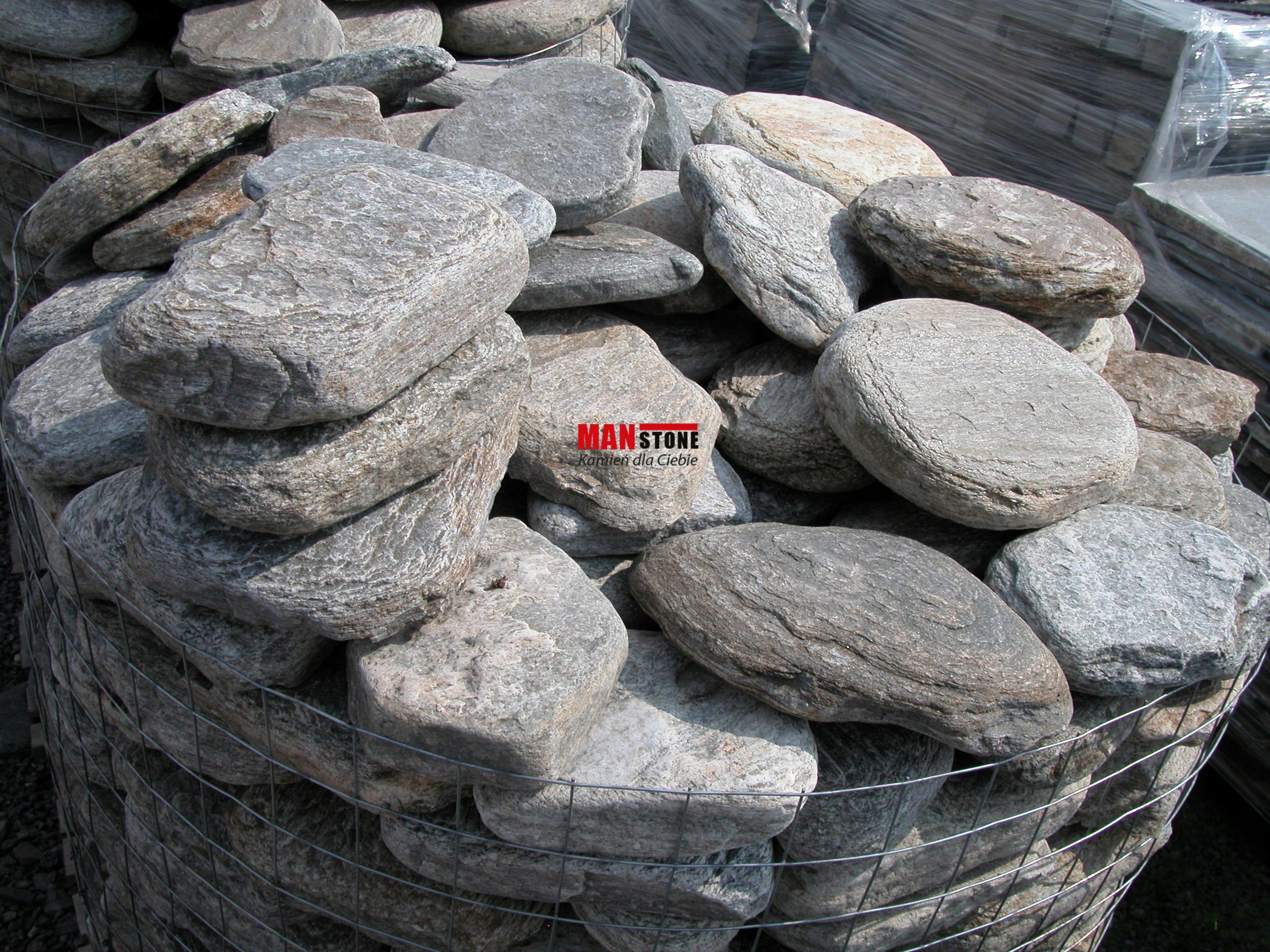 KAMIEŃ PŁASKI RZECZNY ŚCIEŻKOWY, OTOCZAK SZARY Kod producenta 1