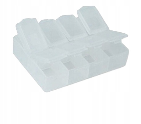 

Organizer Pudełko 8 przegródek 8x6x2cm (1689)