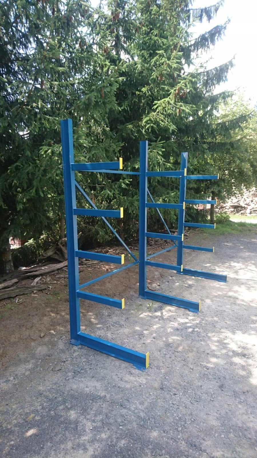 REGAŁ MAGAZYNOWY WSPORNIKOWY , REGAŁY PRZEMYSŁOWE PROMOCJA Szerokość produktu 300 cm