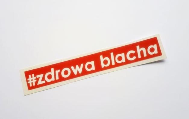 

Naklejka Zdrowa Blacha