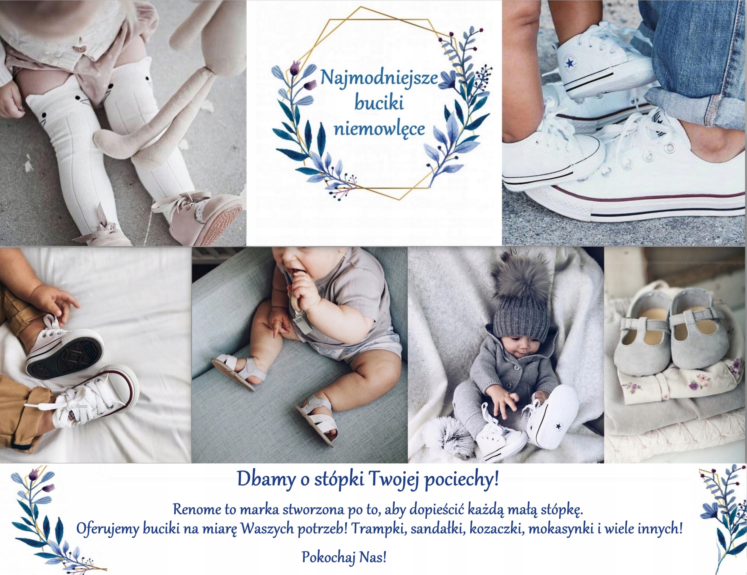 KOZACZKI Buciki niemowlęce 19 OCIEPLANE 6-12 msc Rozmiar 19