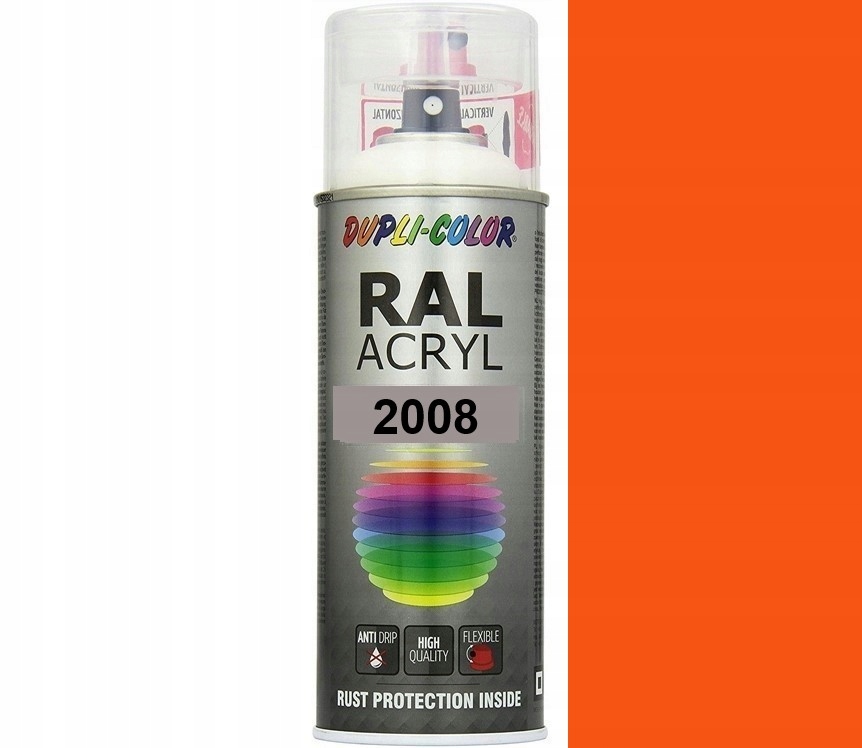 

Ral 2008 Połysk Motip Spray Farba Akryl Spray