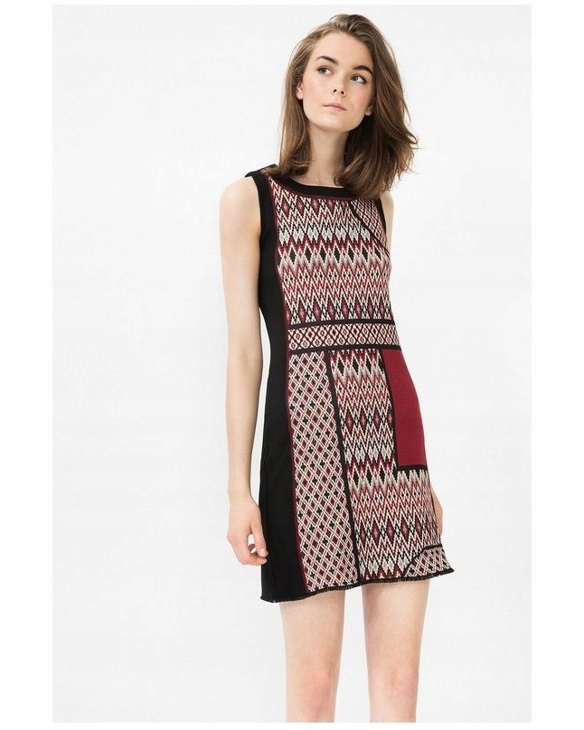 

Desigual Donna dzianinowa ołówkowa sukienka Xs