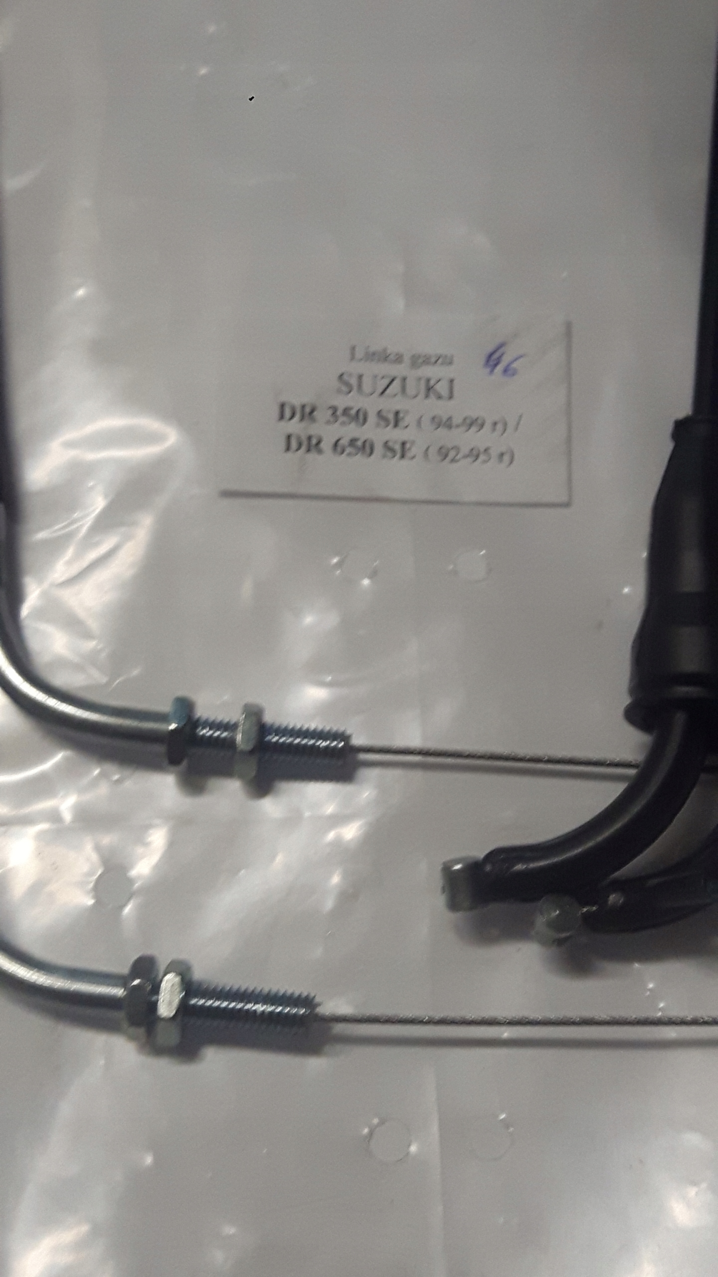 LINKA GAZU SUZUKI DR 350 se dr 650