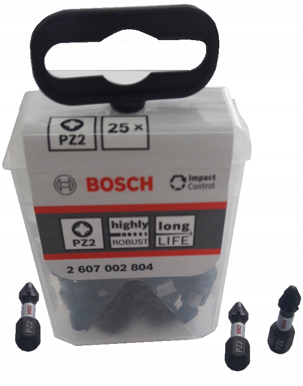 

Bosch Bit Końcówka PZ2 Impact Udar 25 Szt. Paczka