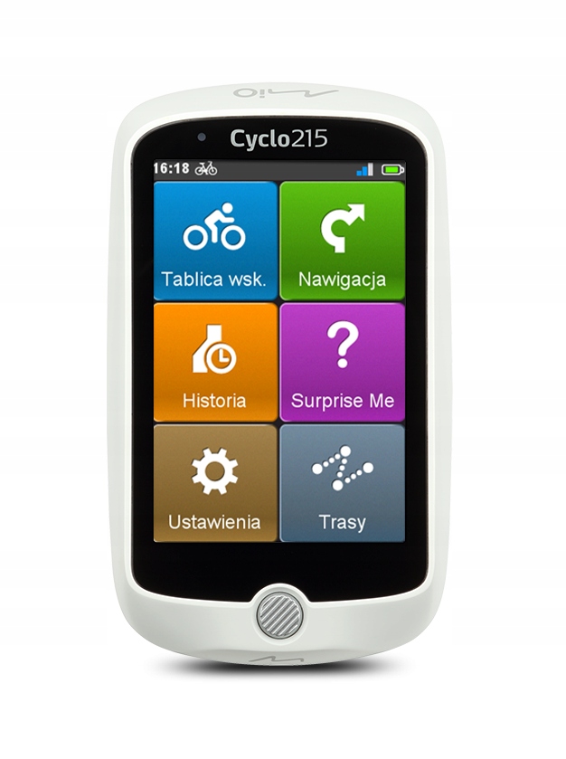 MIO CYCLO 215 NAWIGACJA ROWEROWA FULL EUROPE ANT+ Typ nawigacja rowerowa
