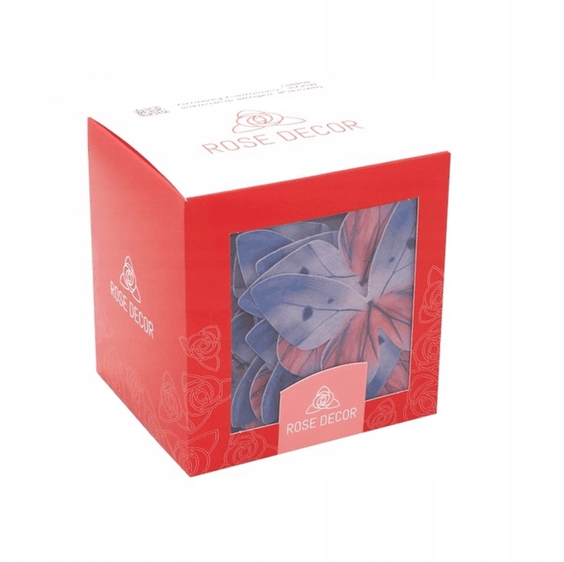 MOTYLKI WAFLOWE 3D WYCIĘTE-FIOLETOWE 87 SZTUK