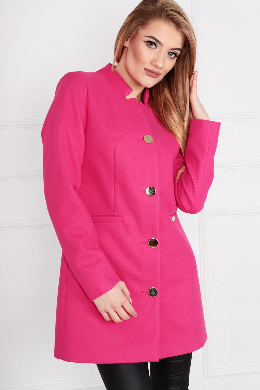 PŁASZCZ DAMSKI KURTKA KLASYCZNY WYGODNY KOBIECY WIOSENNY KOLORY 42 XL 1921 Kolekcja Wiosna/jesień