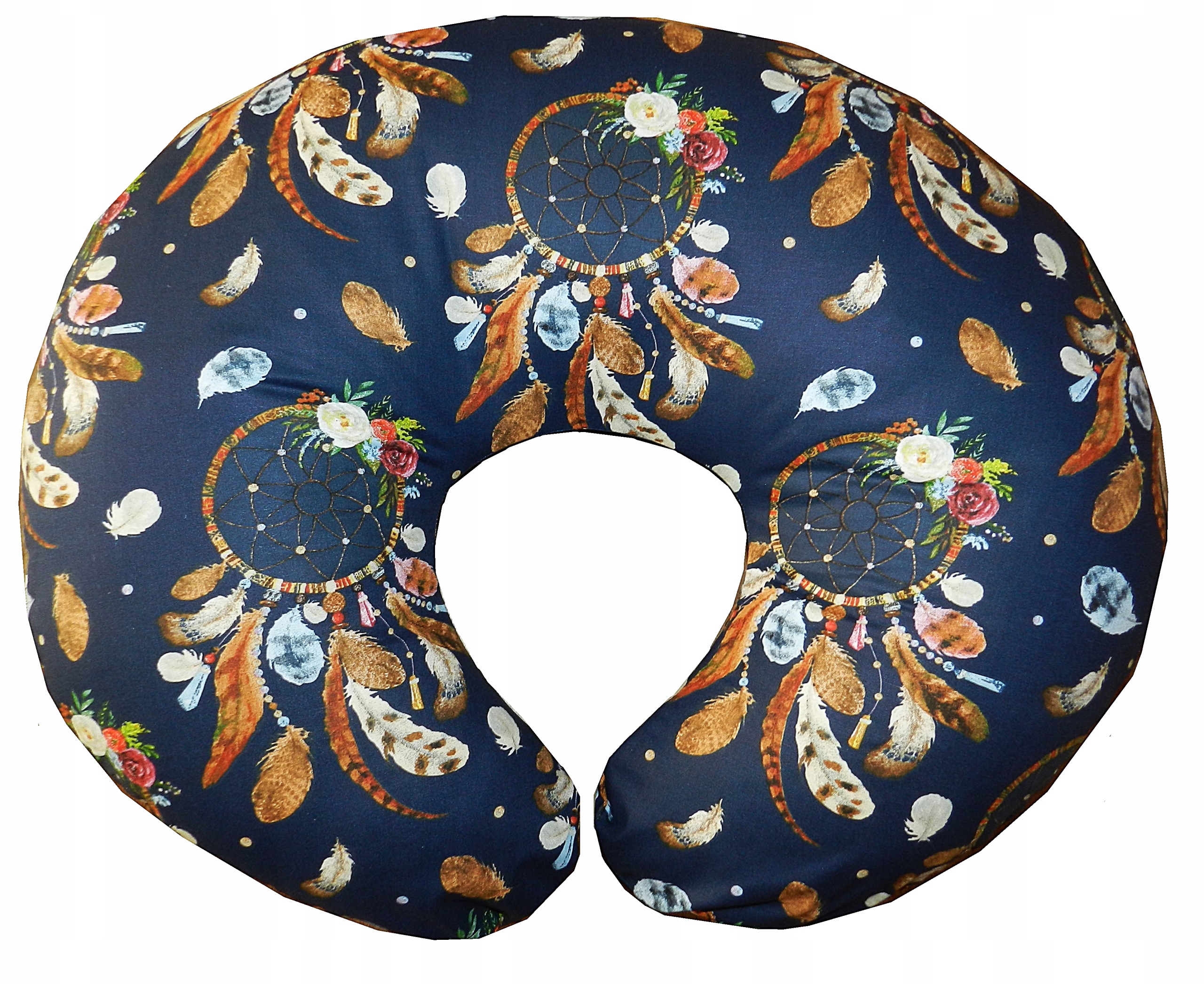 

Poduszka Rogal Fasolka Do Karmienia z Poszewką