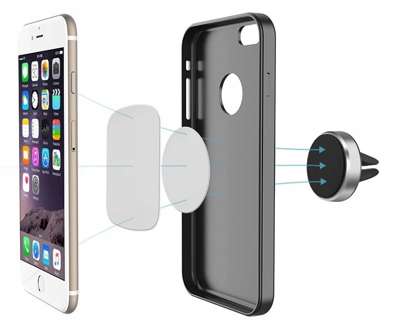 UCHWYT DO AUTA MAGNETYCZNY HOLDER TELEFON TABLET Marka Inna