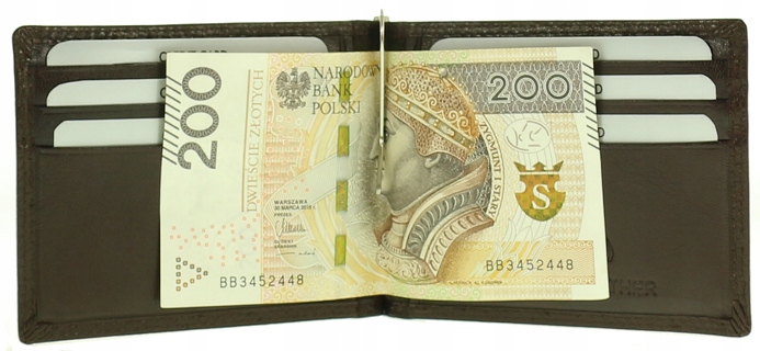 

Banknotówka skórzana Stop Rfid 3 Kolory Rovicky