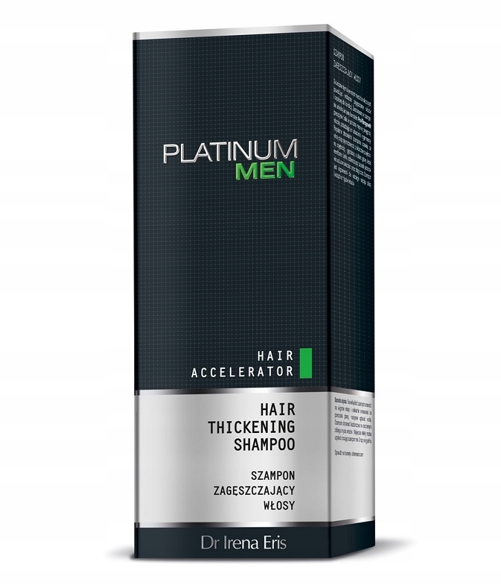 Dr Irena Eris Platinum Men Hair Accelerator szampon zwiększający gęstość wł